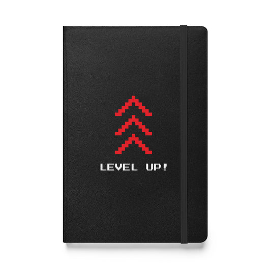 Hardcover bound notebook: Level Up