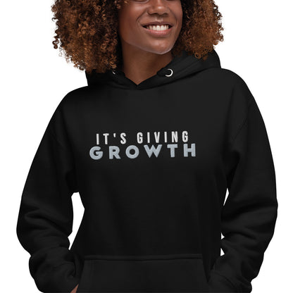 It's Giving Growth Unisex Hoodie