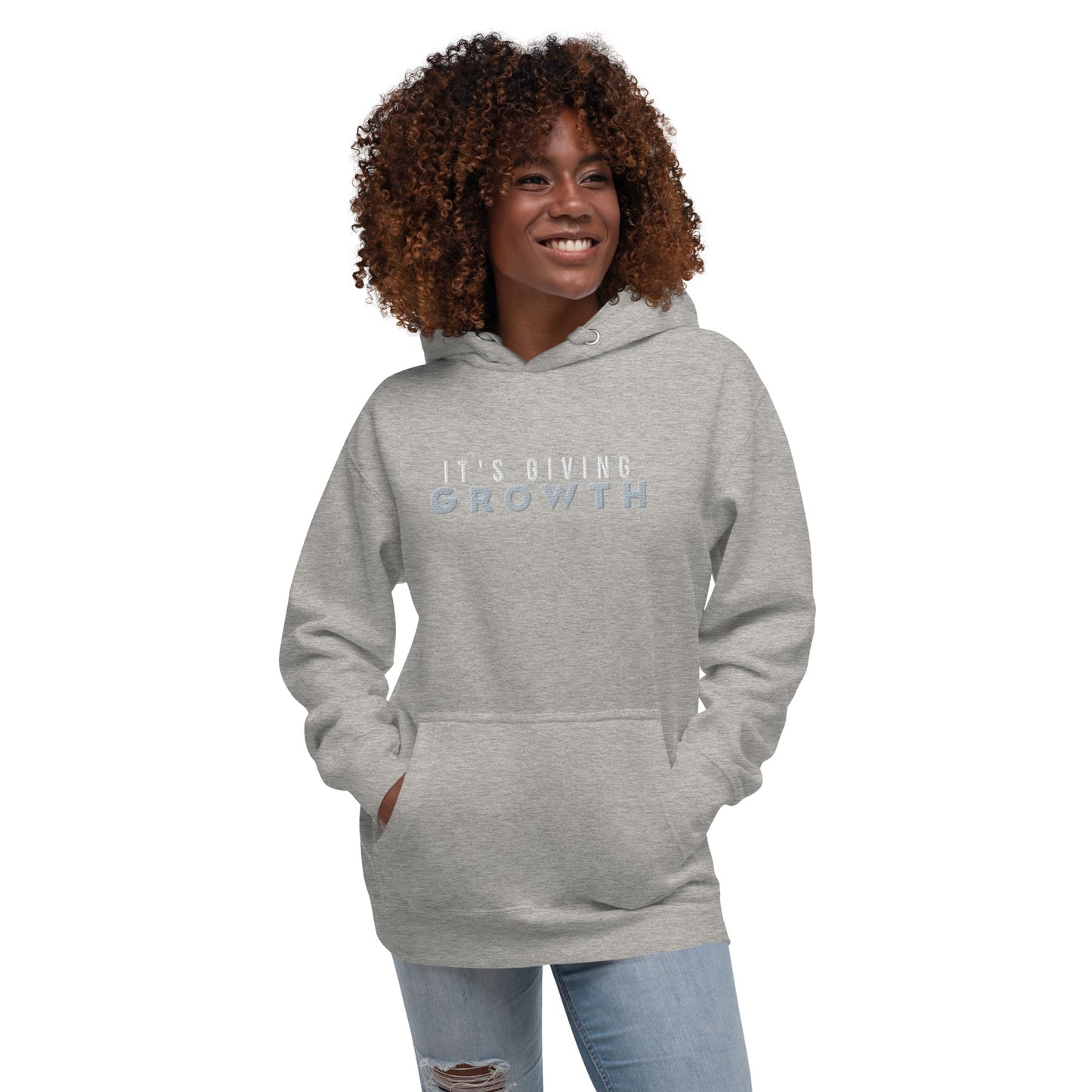 It's Giving Growth Unisex Hoodie