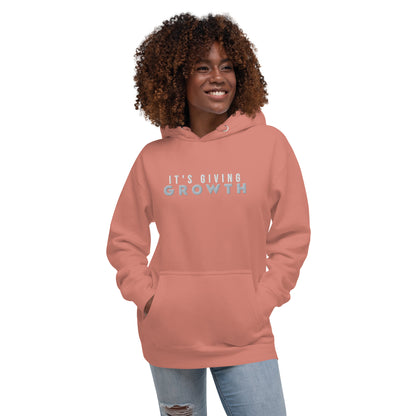 It's Giving Growth Unisex Hoodie