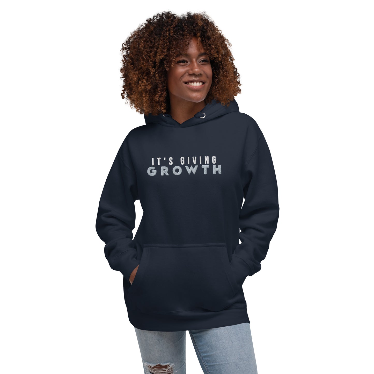 It's Giving Growth Unisex Hoodie