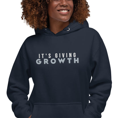 It's Giving Growth Unisex Hoodie