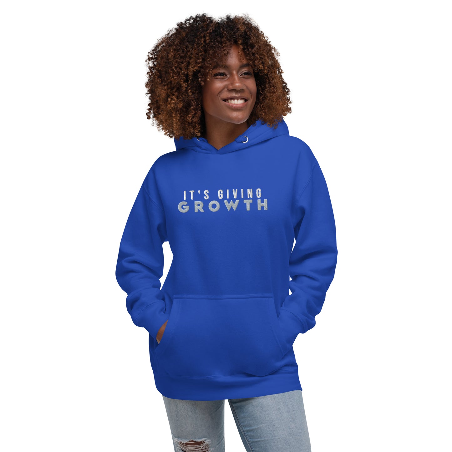 It's Giving Growth Unisex Hoodie