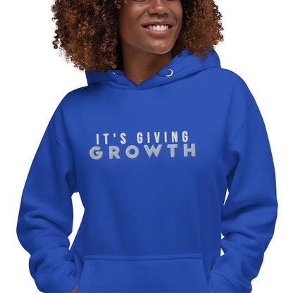 It's Giving Growth Unisex Hoodie